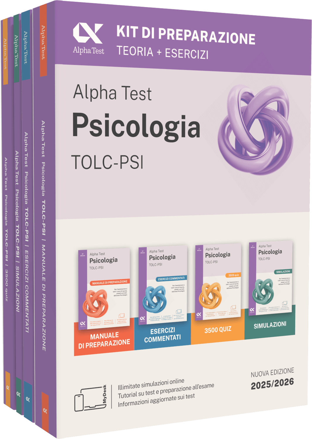 Alpha Test Psicologia TOLC-PSI - Kit di preparazione